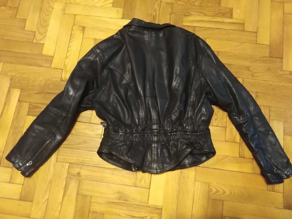 Куртка Мотокуртка Италия. 100% натуральная кожаная куртка. Косуха