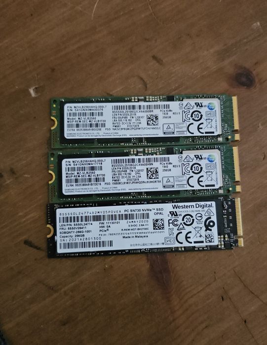 Disco m2 256GB nvme
