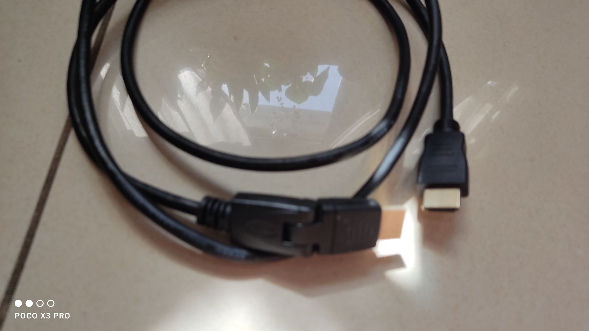 Nowy kabel HDMI wtyczka ruchomy kąt