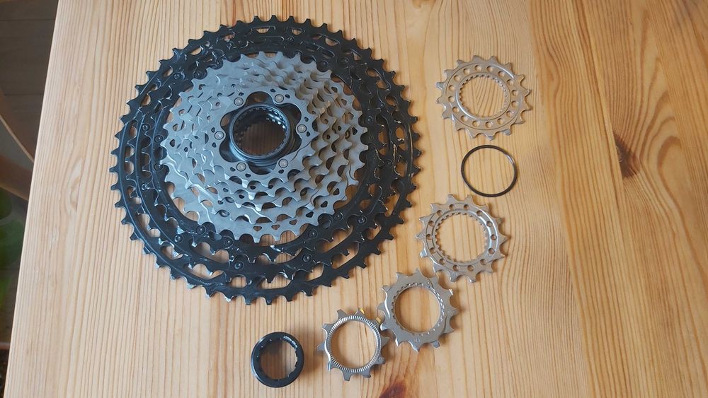 Cassete Shimano XTR 12v – CS-M9101 Hyperglide+ Impecável