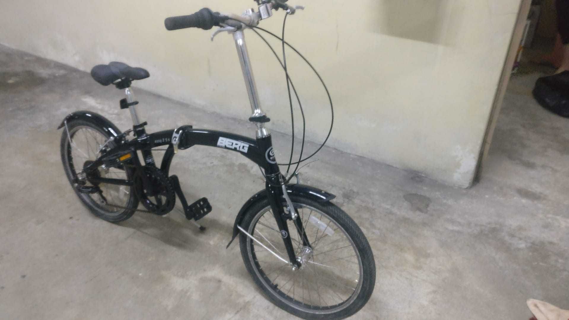 Bicicleta desdobrável citadina