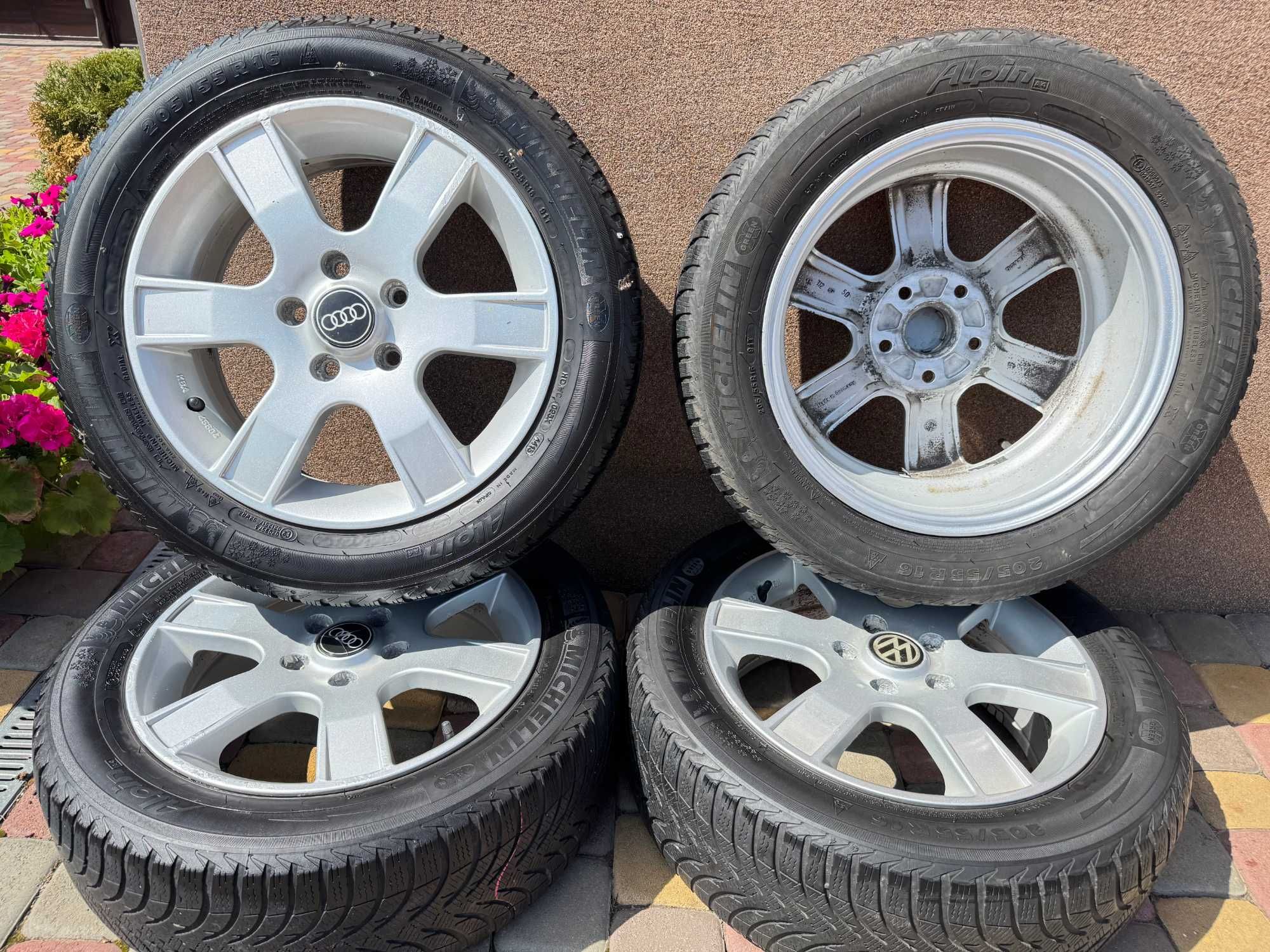 Тітанові діски Dezentts 5*112 R16 -Audi-Scoda-VW-Seat