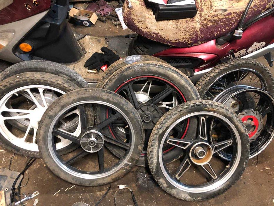 Колеса альфа, колеса взборі до китайських мотоциклів, диски viper 150A