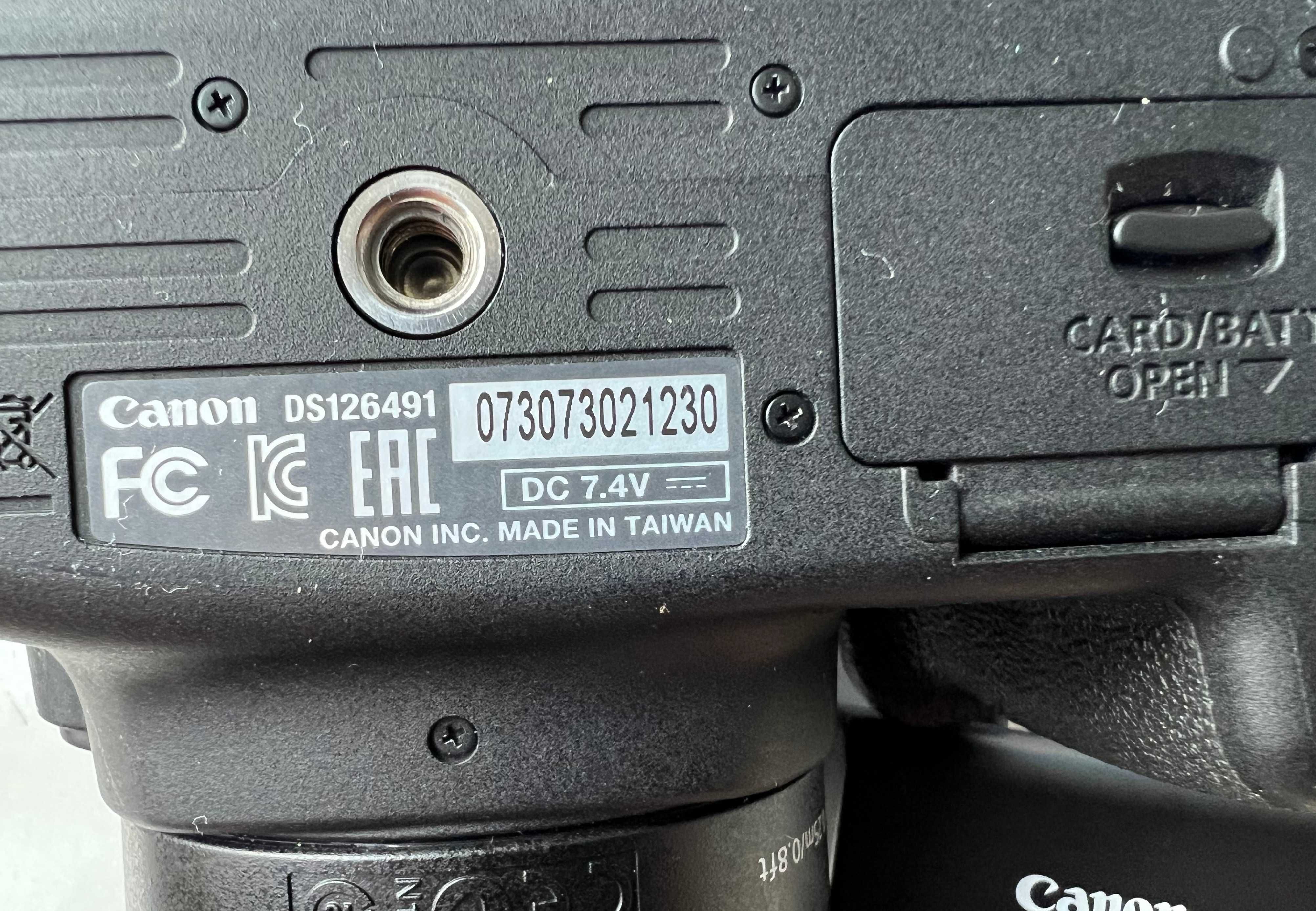 Фотоаппарат зеркальный цифровой Canon EOS 1200D