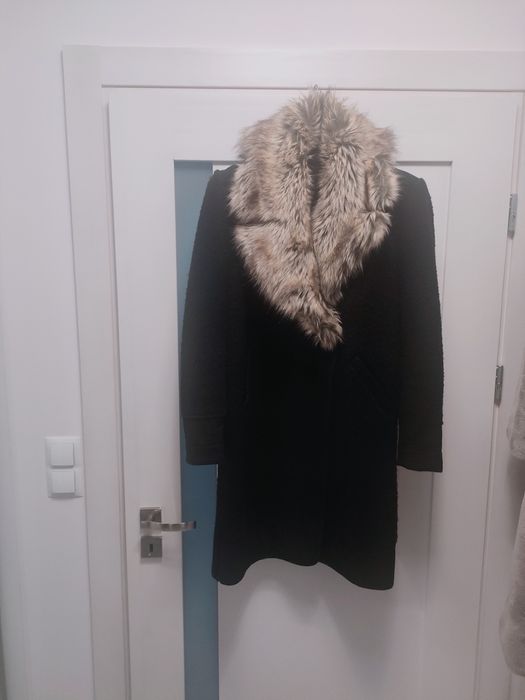 Płaszczyk damski zimowy Promod 38/40,jak Nowy