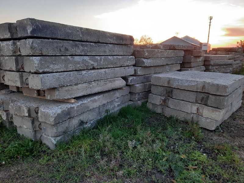 Wynajem płyt betonowych, drogowych