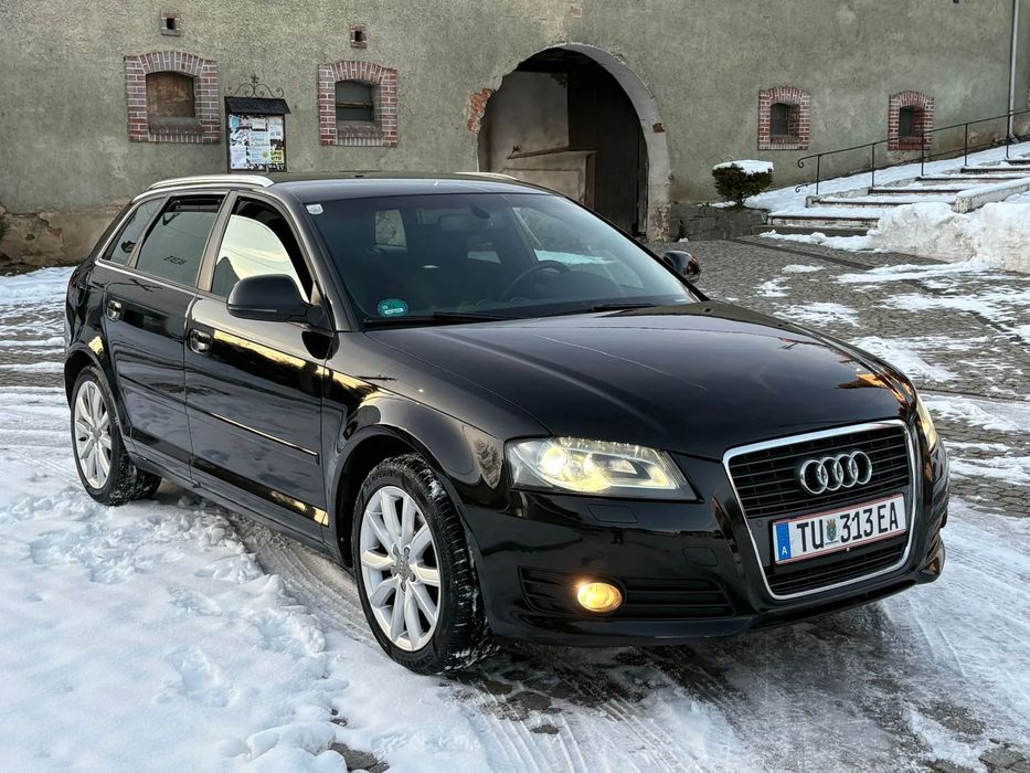 Audi A3 Sportback Idealny stan,S-line,kilometry gwarantowane,oryginał