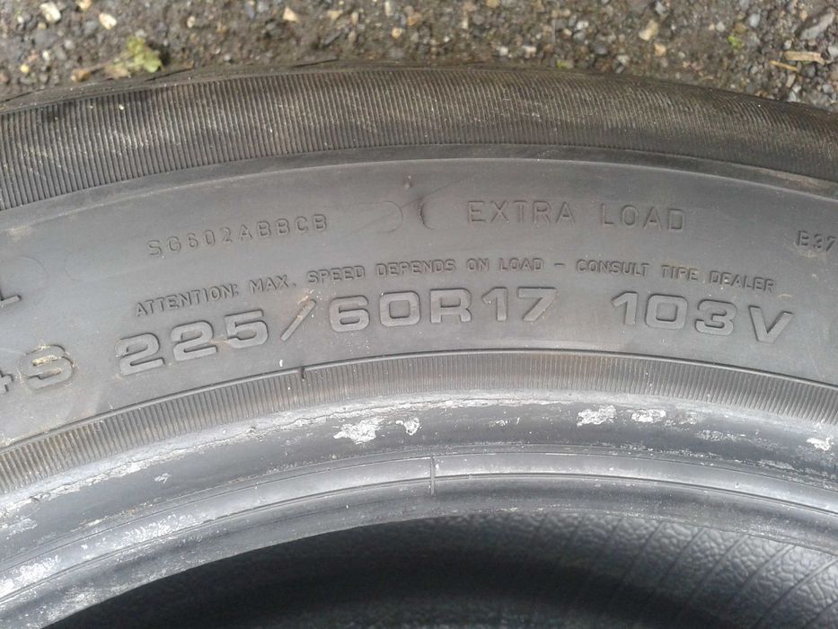 opony r17 sava 225 60 eskimo suv 2 21rok jak nowe mielec 2szt para