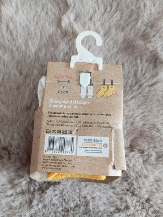 Skarpetki niemowlęce dziecięce baby bear 6-12