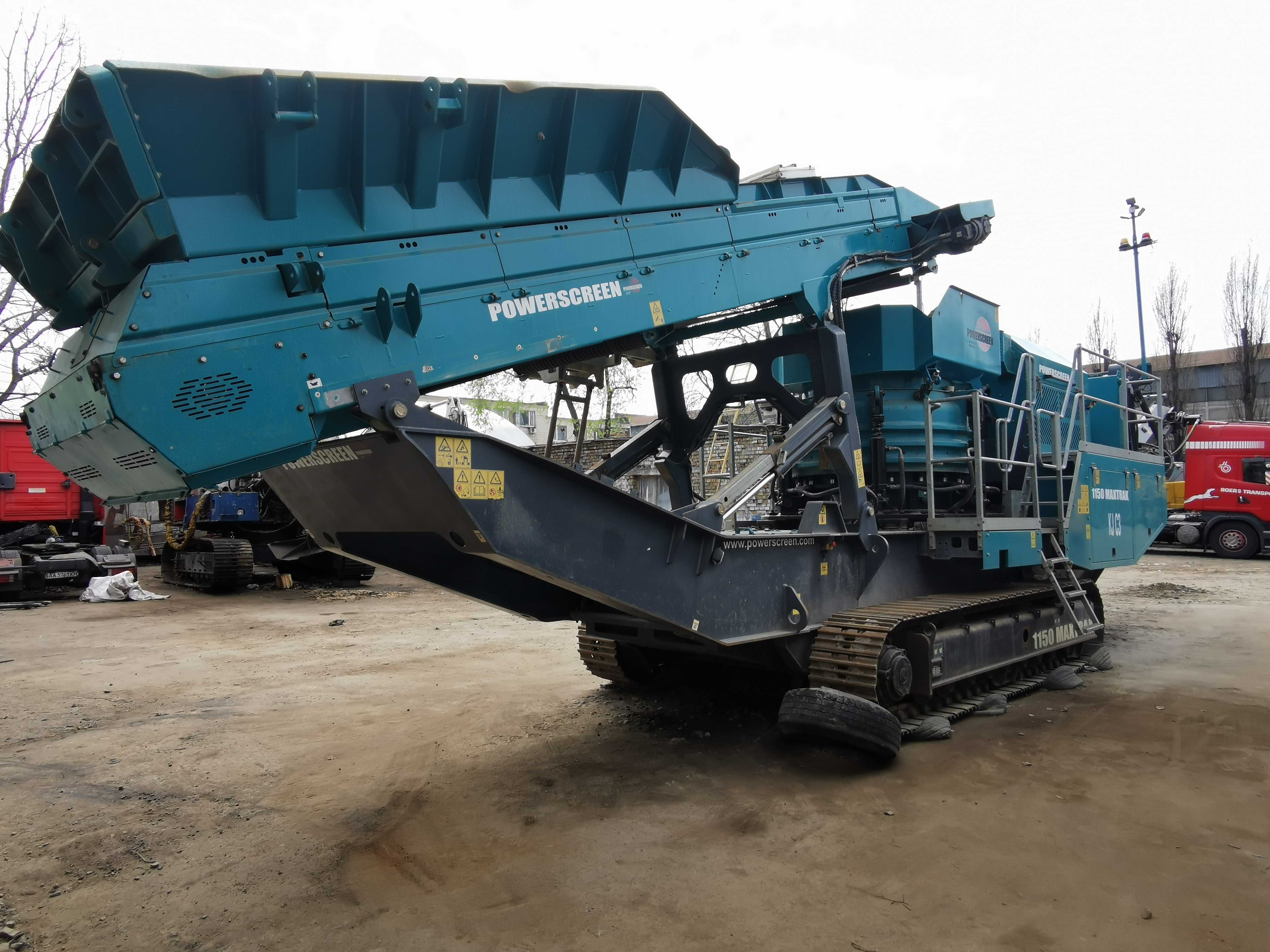 мобильная Конусная дробилкаPowerscreen Maxtrak 1150