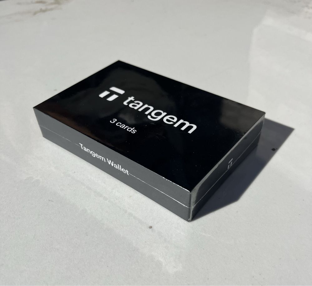 Tangem Vallet апаратный крипто кошелёк холодный кошелёк криптокошклёк