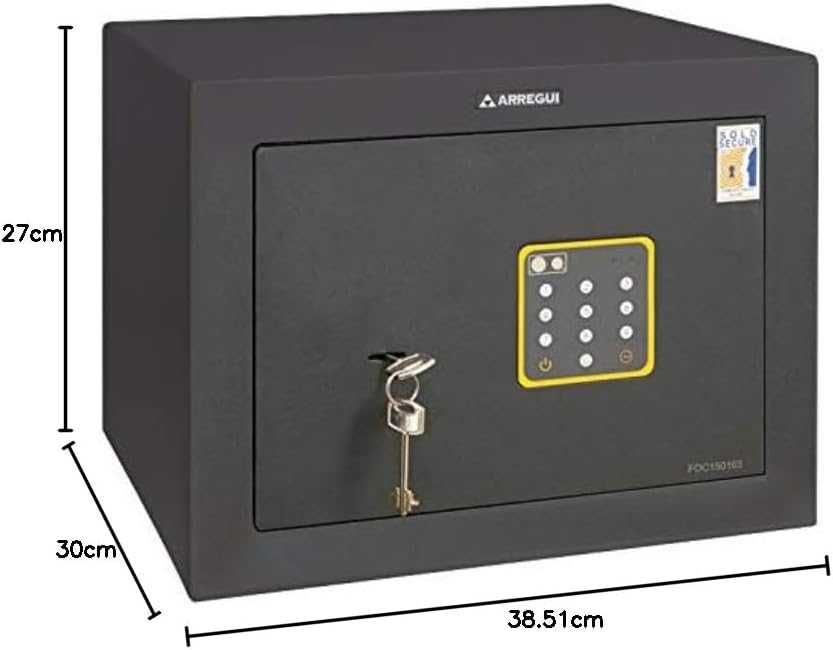 Cofre ARREGUI 15000C Cofre para casa com código e chave