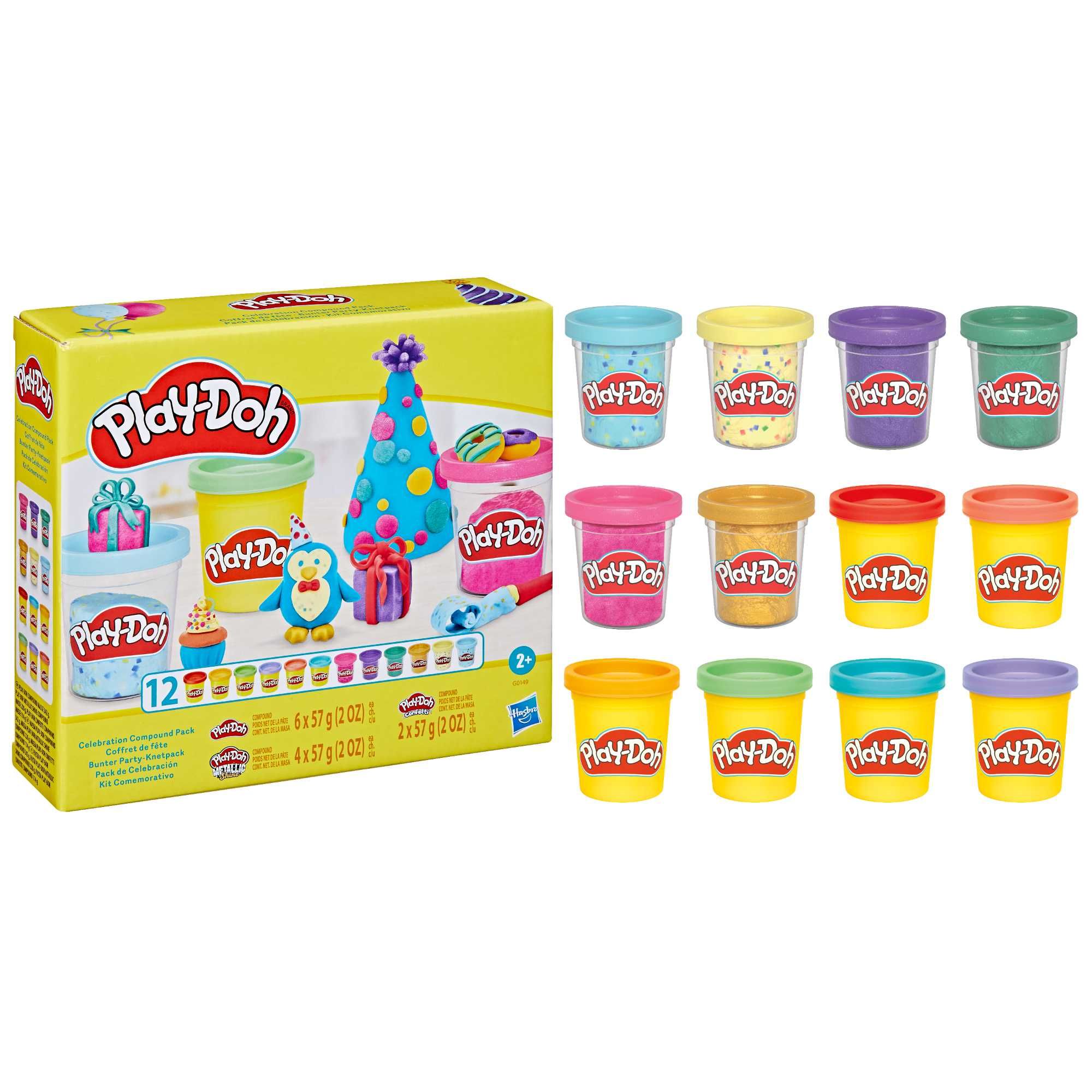 G0149 PLAY-DOH 12 баночок з масою для ліплення, коробки пошкоджені
