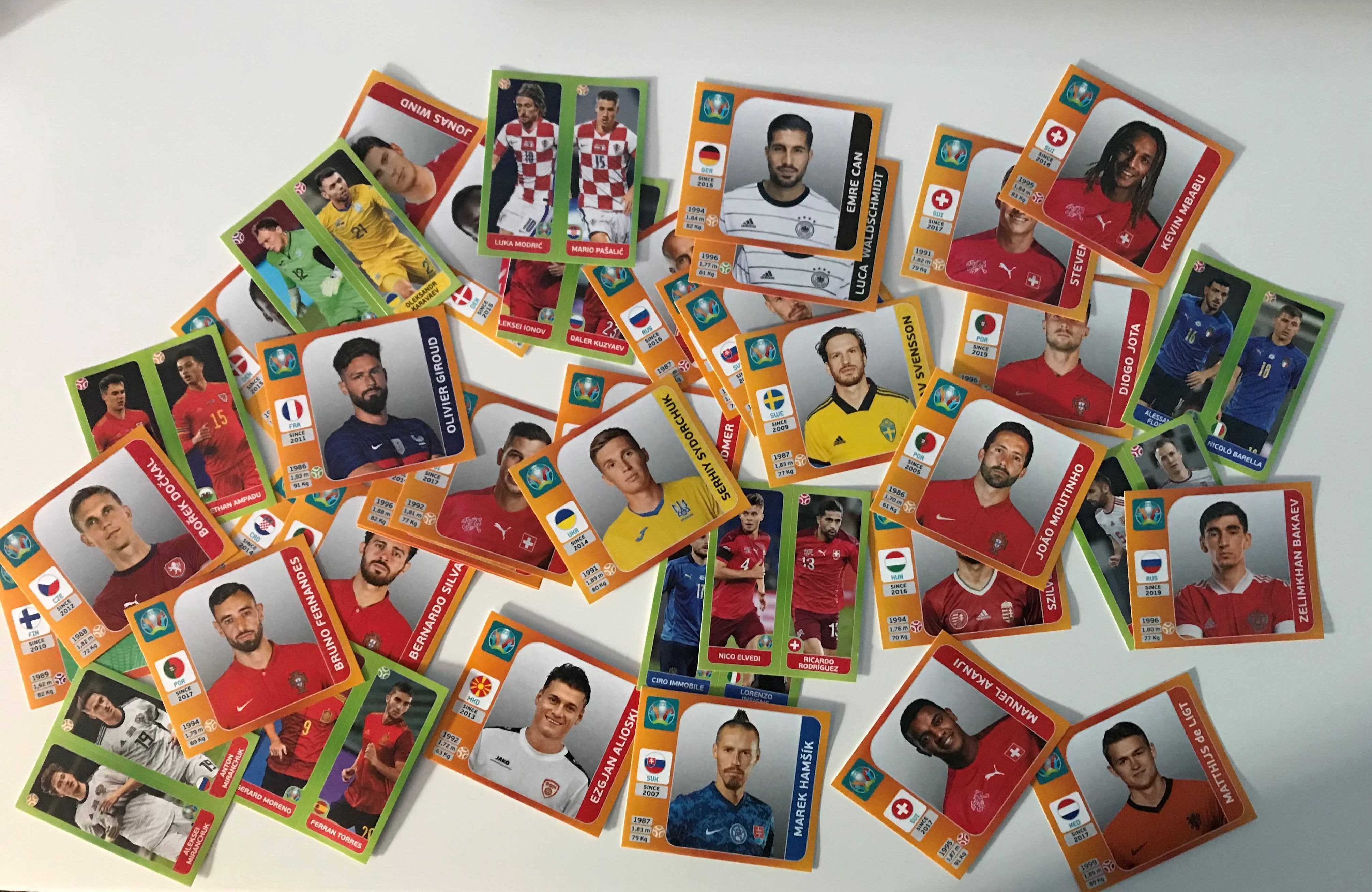 Cromos Euro 2020