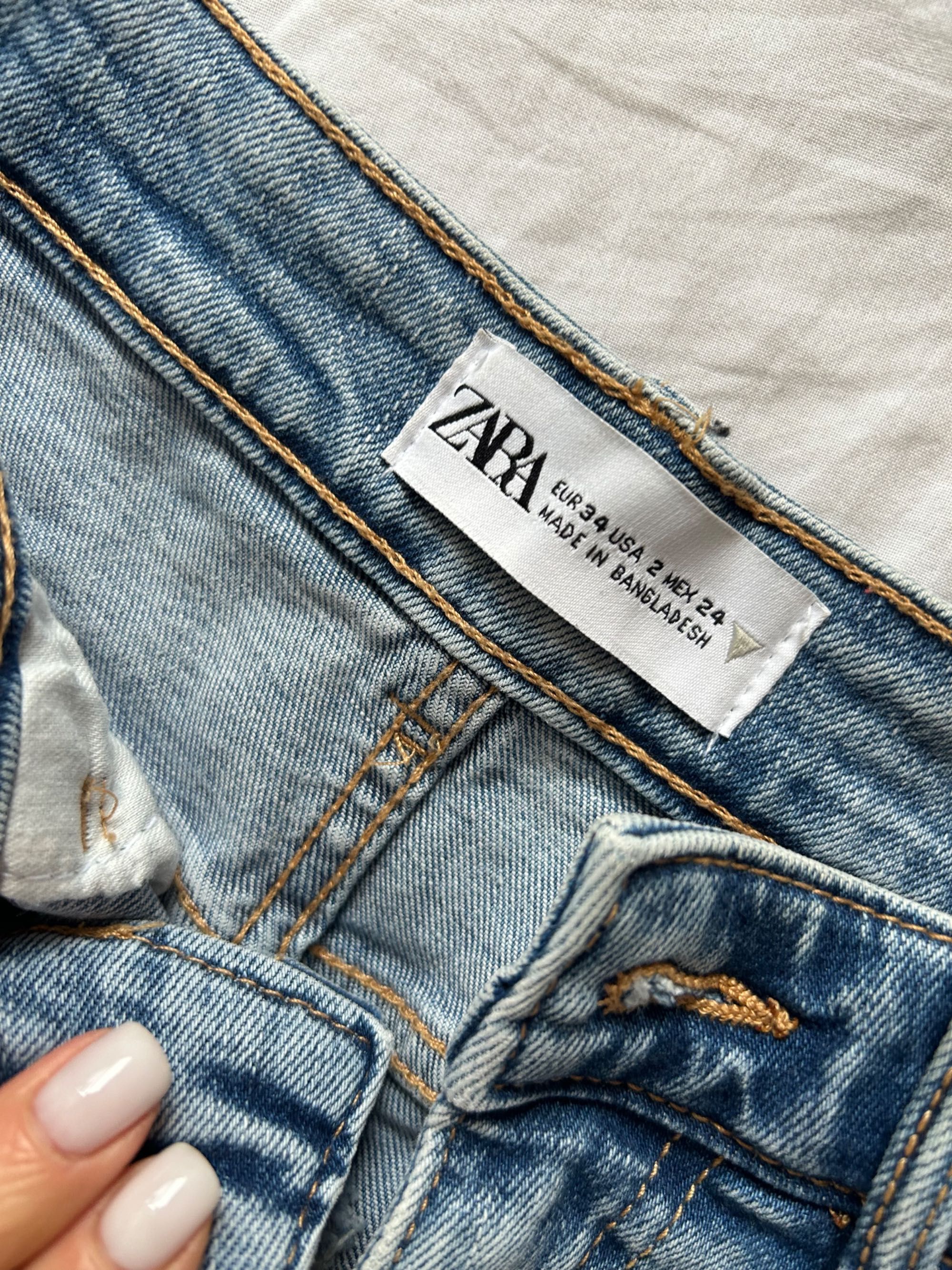 Szorty jeansowe ZARA 34