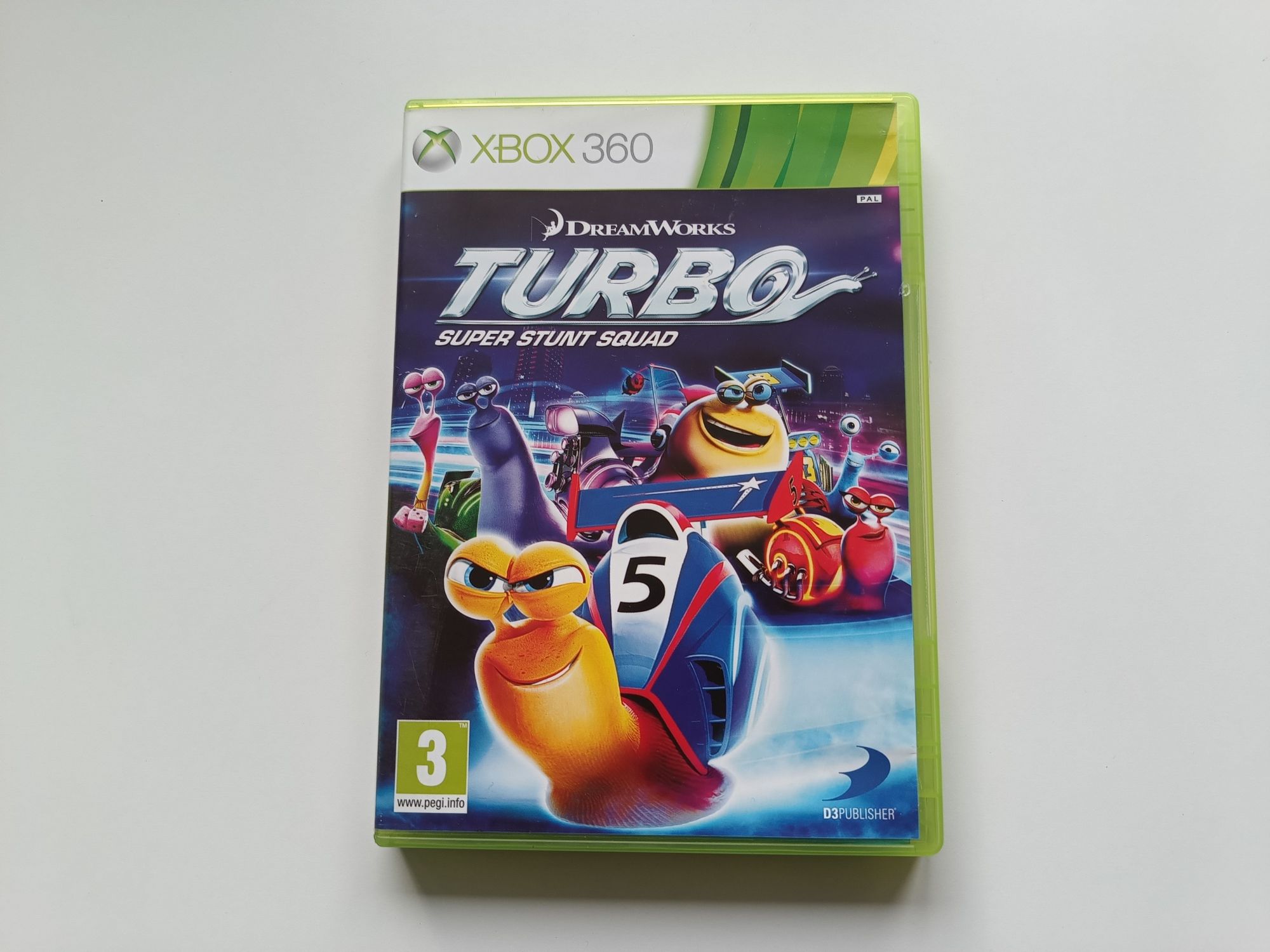 Gra Xbox 360 TURBO Ślimaki