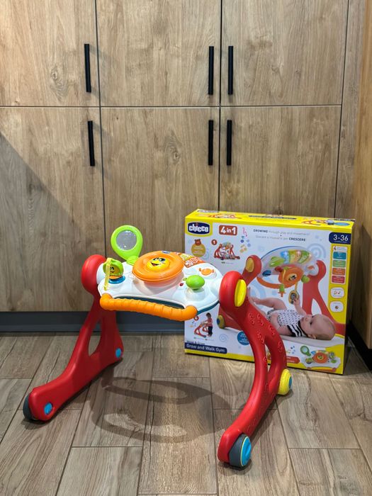 Ігровий розвиваючий центр 4в1 chicco “grow and walk”