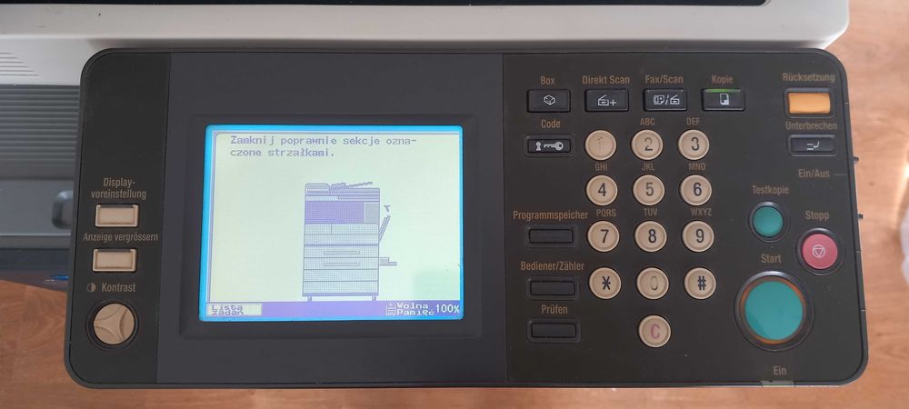 Conica Minolta Bizbub 222 A3 - KORPORACYJNE Urządzenie Wielofunkcyjne