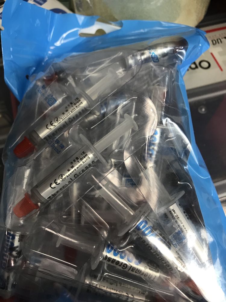 Термопаста для компютера ноутбука видеокрт Thermal Grease GD900 1g