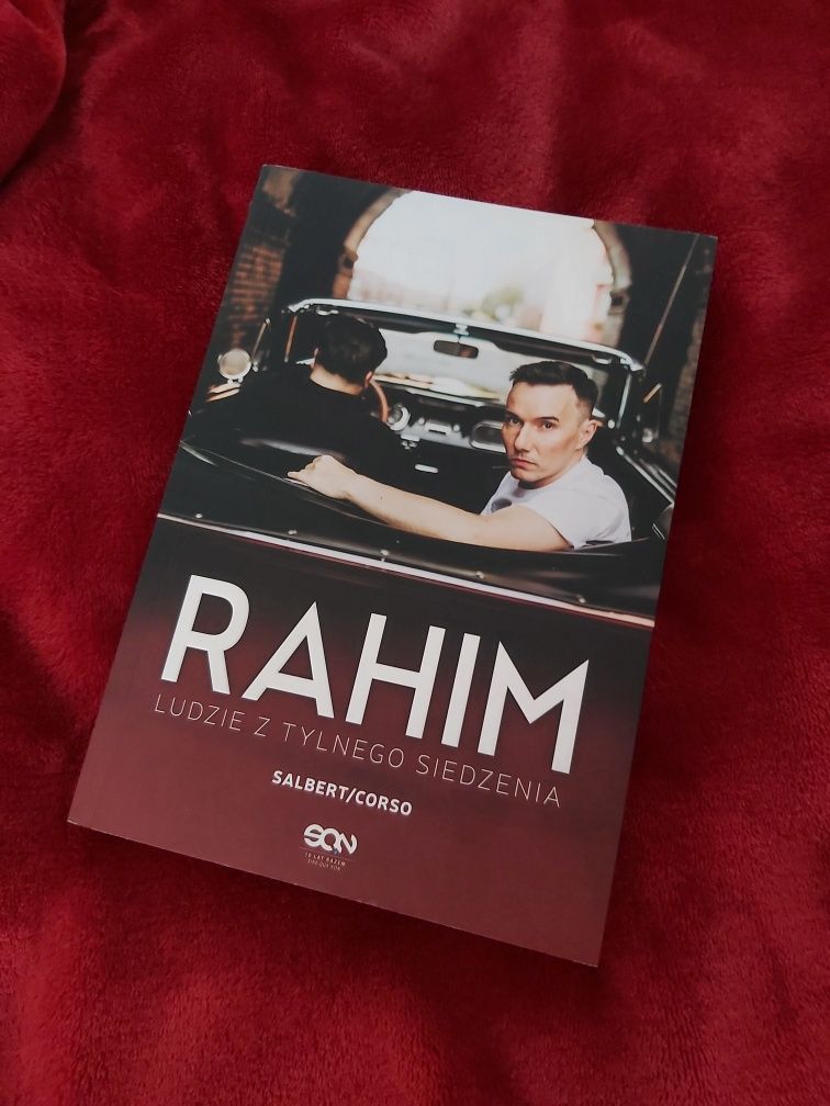 AUTOGRAF Książka Rahim - Ludzie z tylnego siedzenia PREORDER
