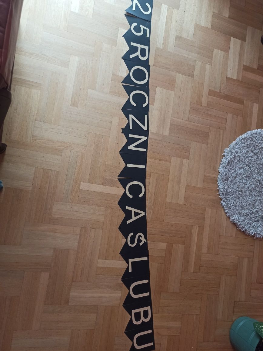 Baner 25 rocznica ślubu