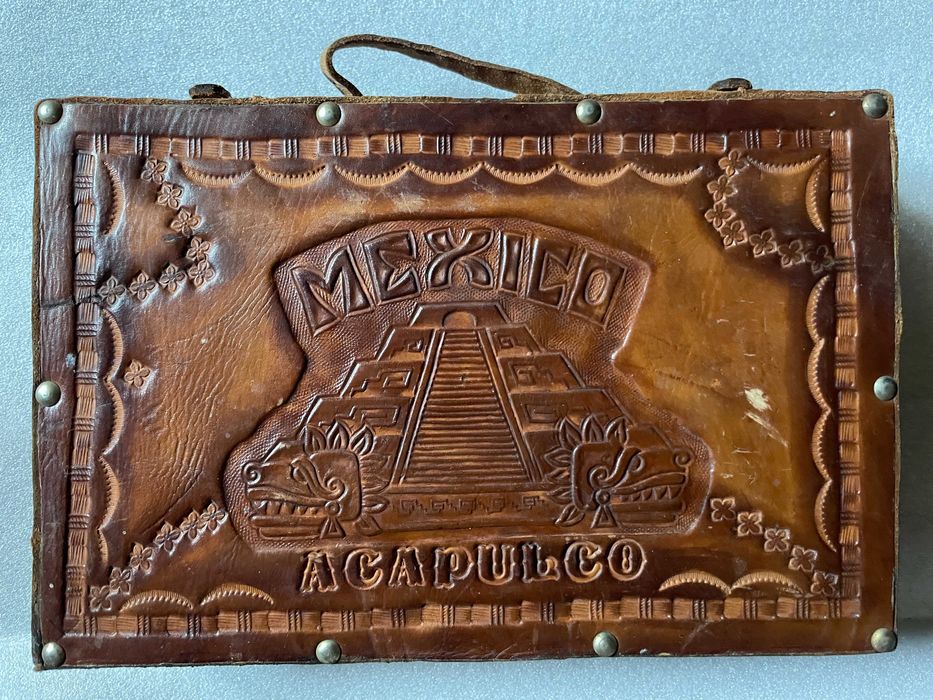 Нарди ВТК Мексика, нарды ИТК Мексика, 85 % шкіра, 15 % дерево