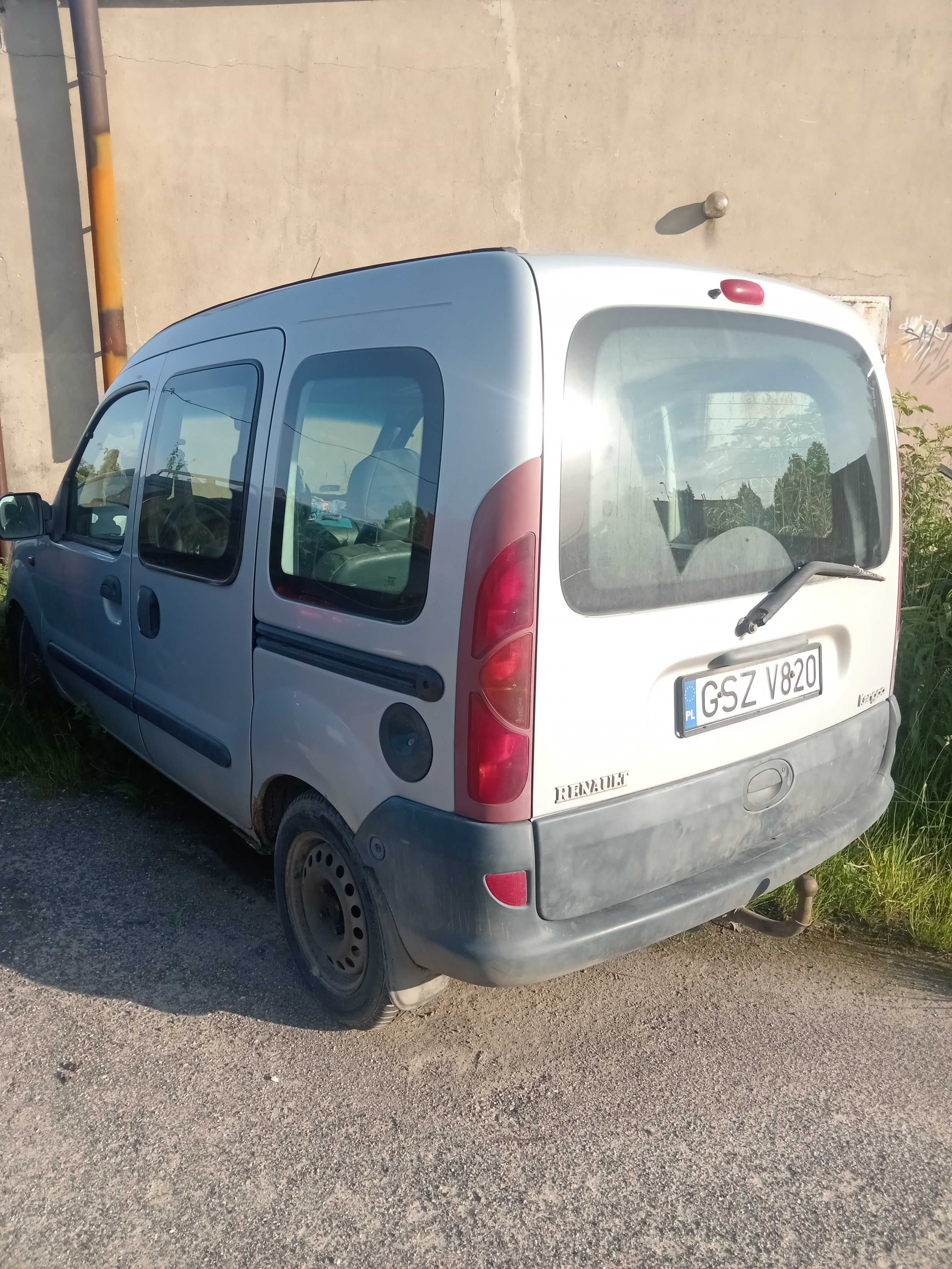 renault kangoo do remontu lub na częśći