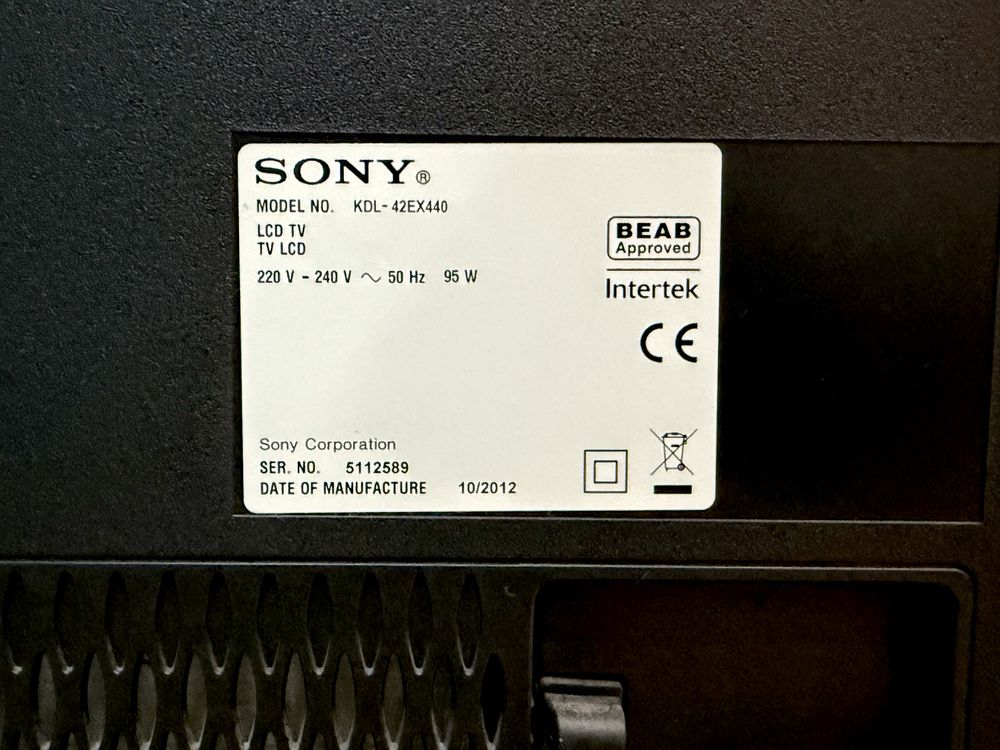 Telewizor Sony Bravia LCD TV, 42 cale