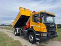 Scania P280  Wywrotka+ HDS