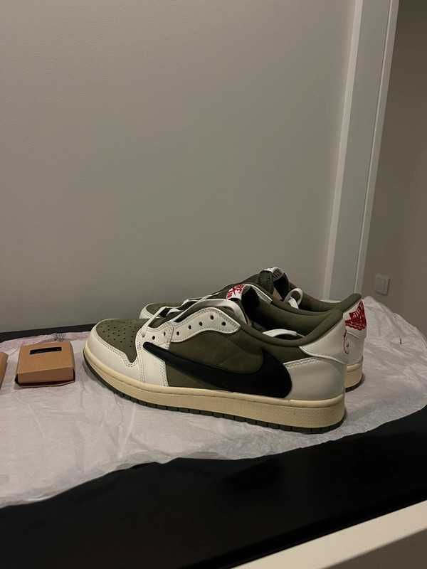 Jordan 1 Retro Low OG SP Travis Scott Olive R.43