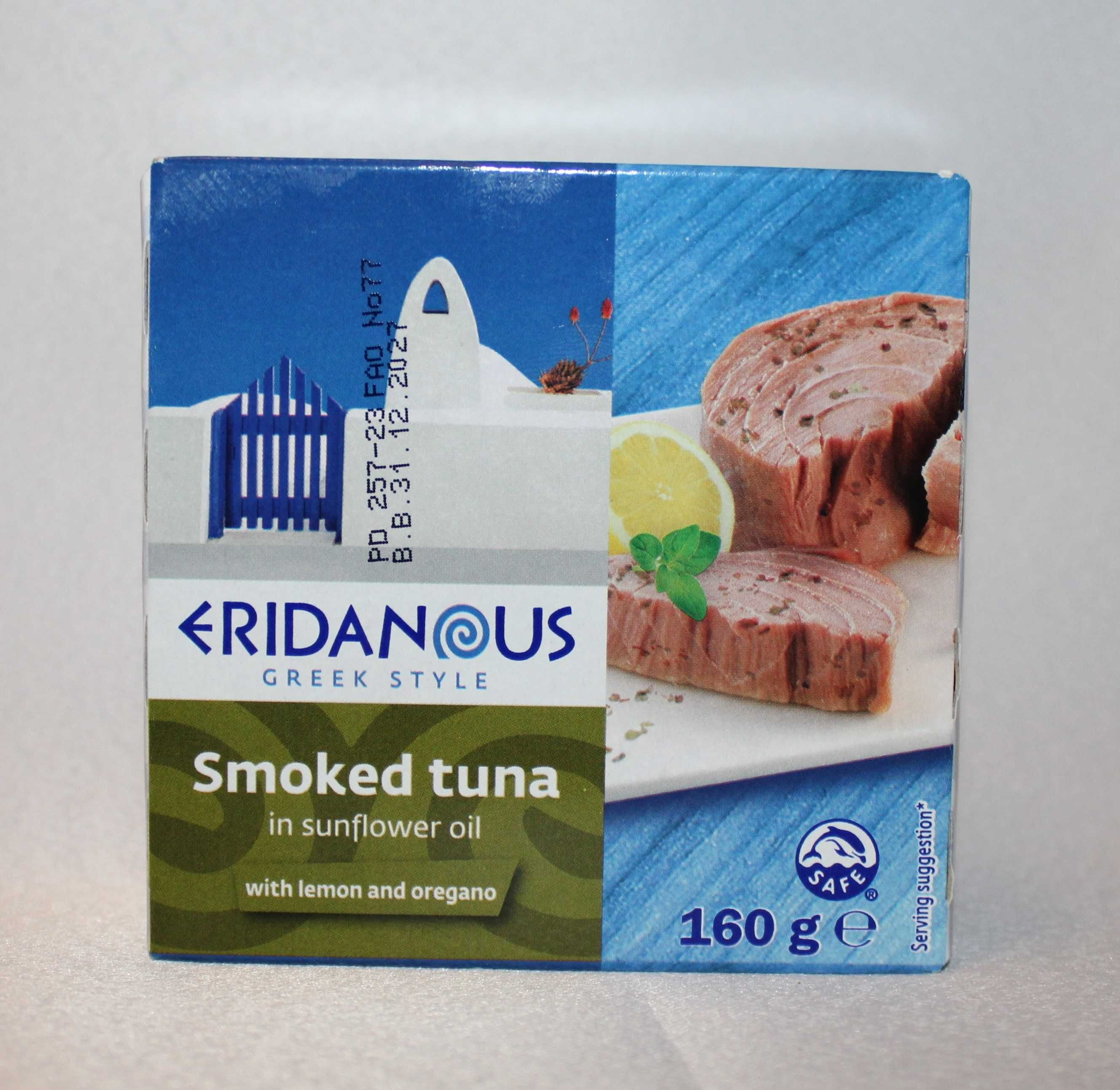 Elios Ektos Tuńczyk wędzony z cytryną i oregano i Eridanous