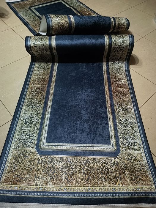 dywan 230x160 GRANT/CZERN/ZLOTY BEŻ antypoślizg , turecki