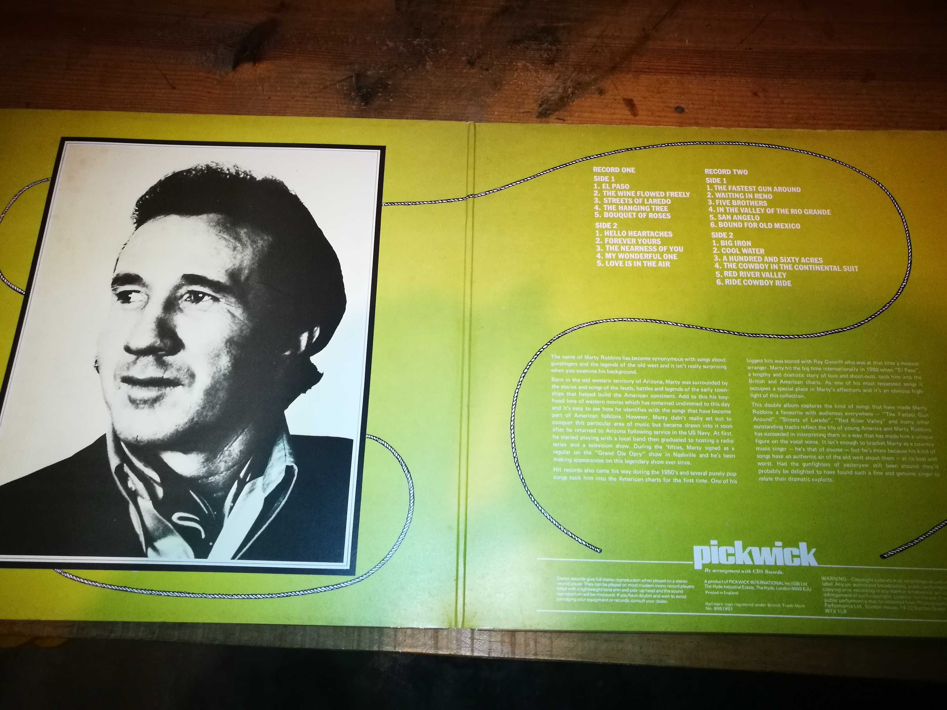 MARTY ROBBINS - Marty Robbins Collection 2xLp