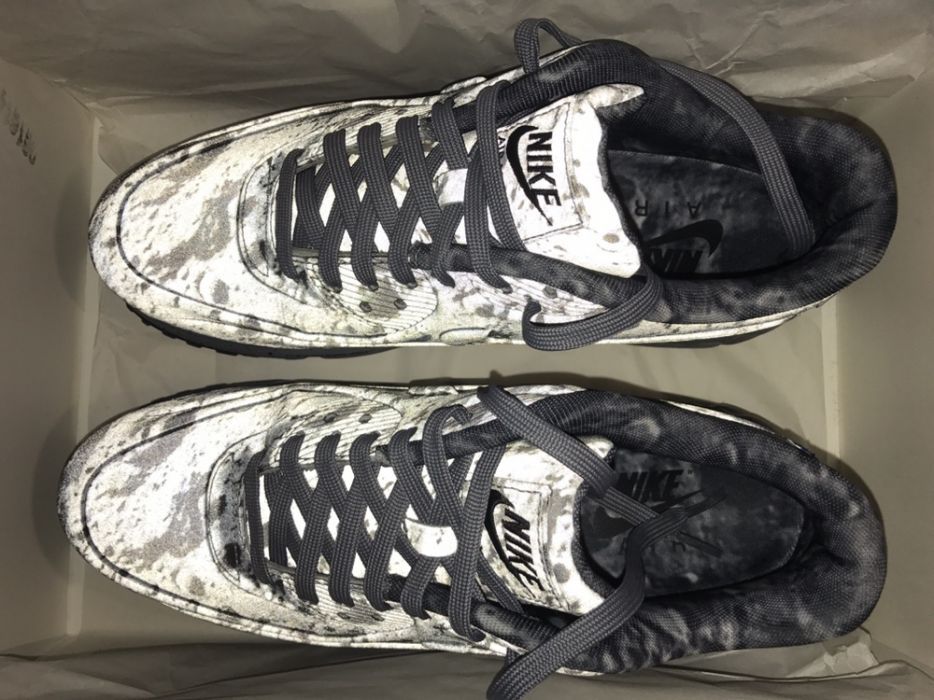 Buty nike air max 90 moon landing rarytas usa nasa lunar sp