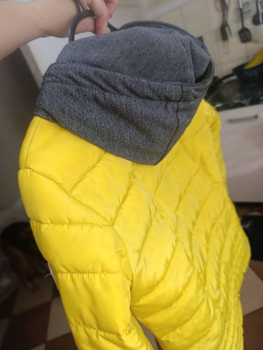 Kurtka damska żólta