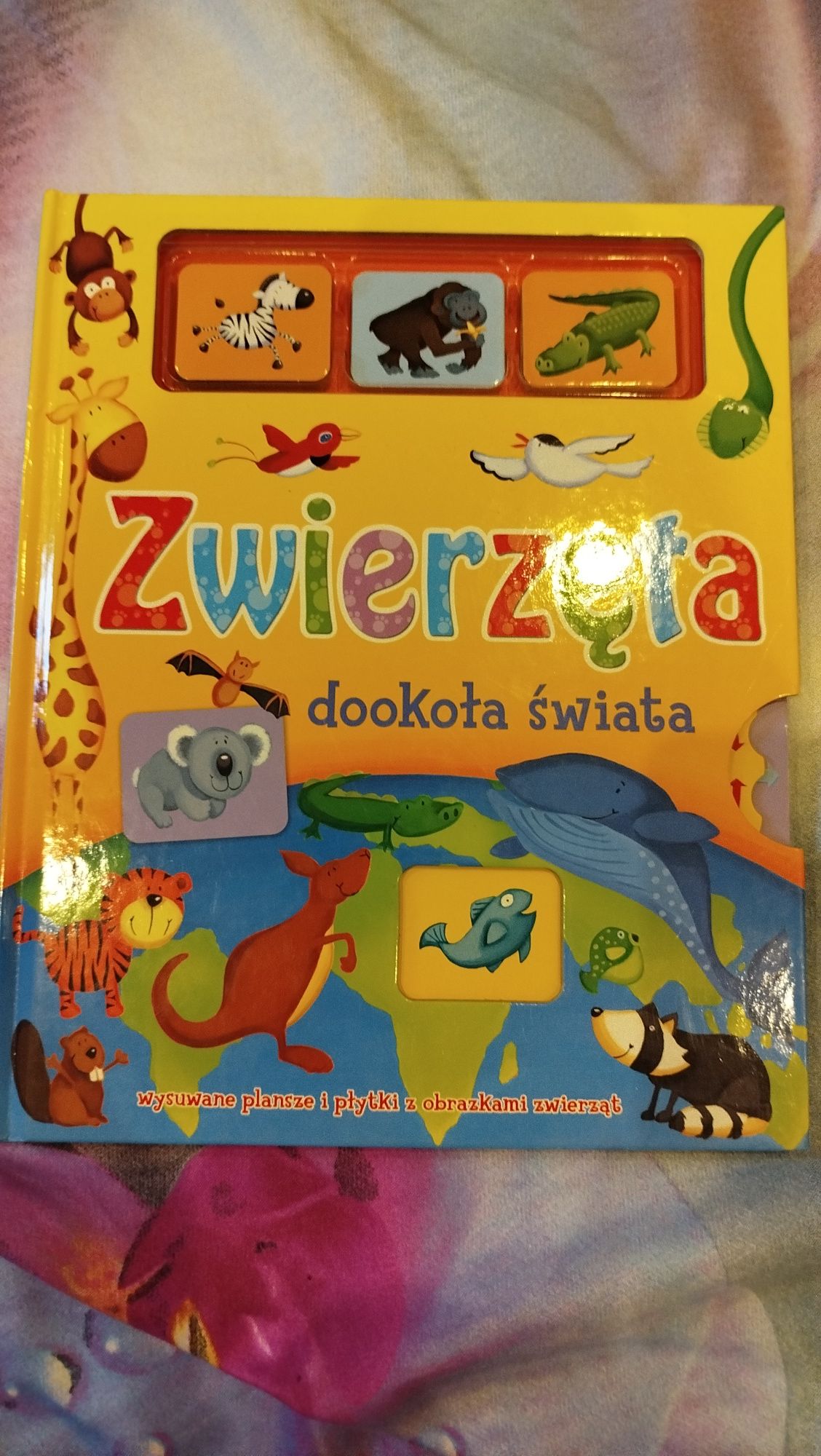 Interaktywna książka z wysuwanymi elementami