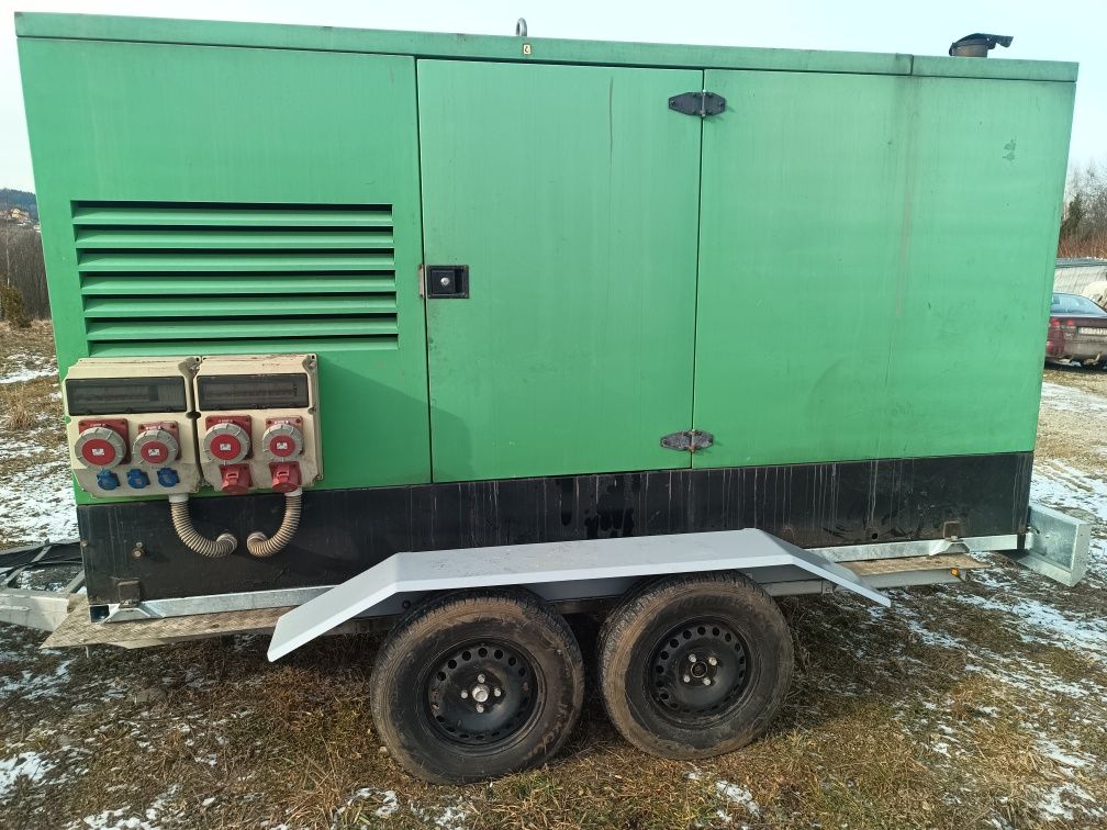 Agregat prądotwórczy 120 KVA wyciszony dodatkowy transport