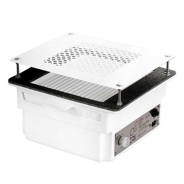 Встраиваемая маникюрная вытяжка Teri 800 белая, 3 цвета решетки