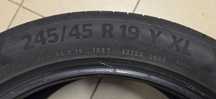 Opony letnie Continental 245/45R19
