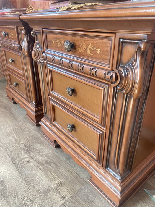 деревянные тумба тумбочки Италия винтаж антиквар