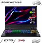 LAPTOP GAMINGOWY Acer Nitro 5 RTX 3050 Ryzen 5 6600H 165 hz