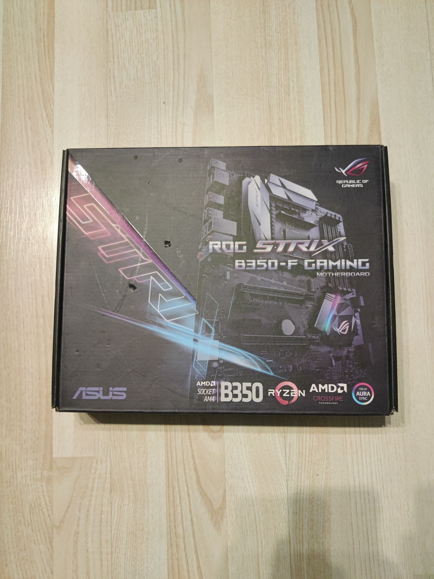 Ryzen 5 1500x + asus ROG B350 sprawne bez chłodzenia