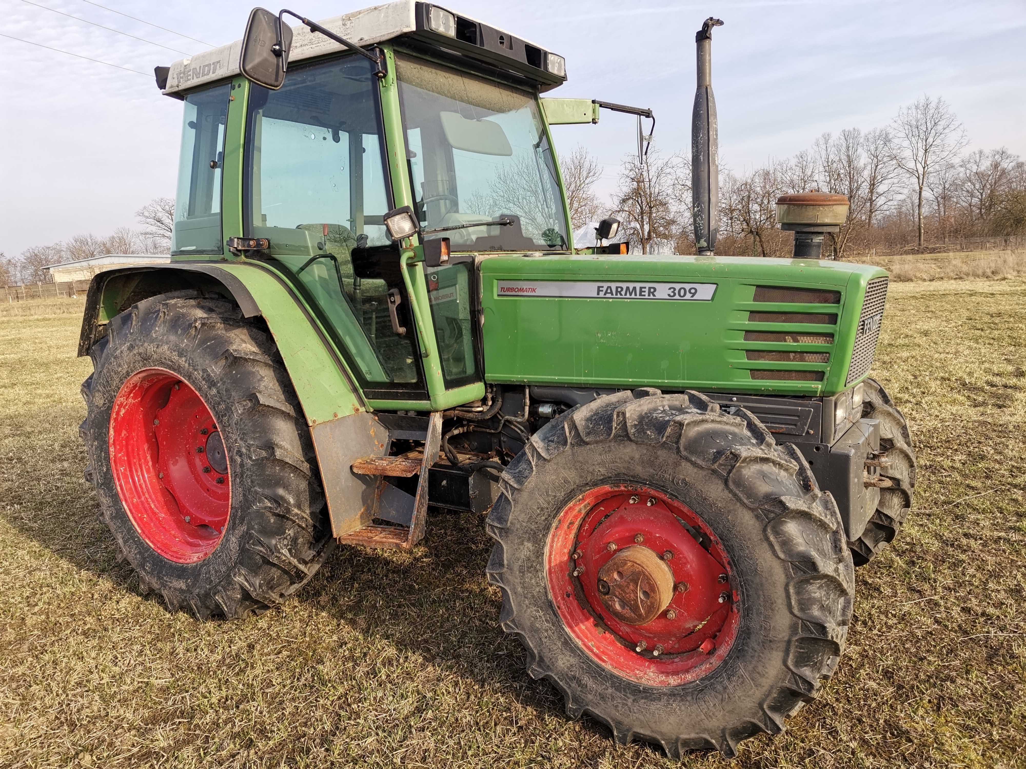 Ciągnik rolniczy Fendt Farmer 309 Turbomatik MWM mechaniczny zaczepy