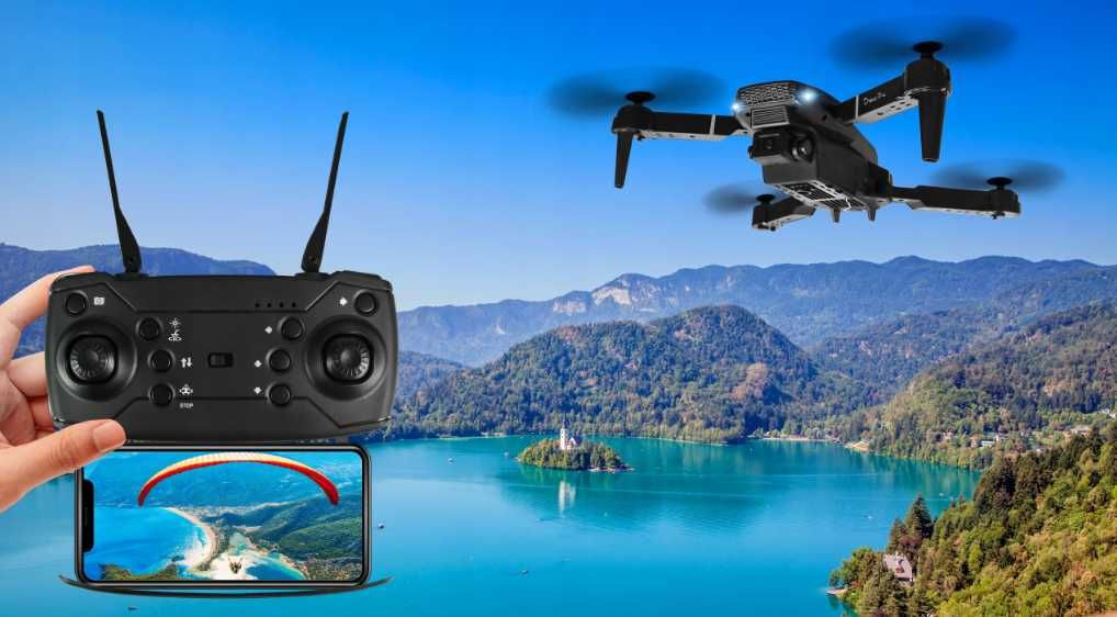 Inteligentny dron zdalnie sterowany kamera 4K 5400 mAh MEGA PROMOCJA