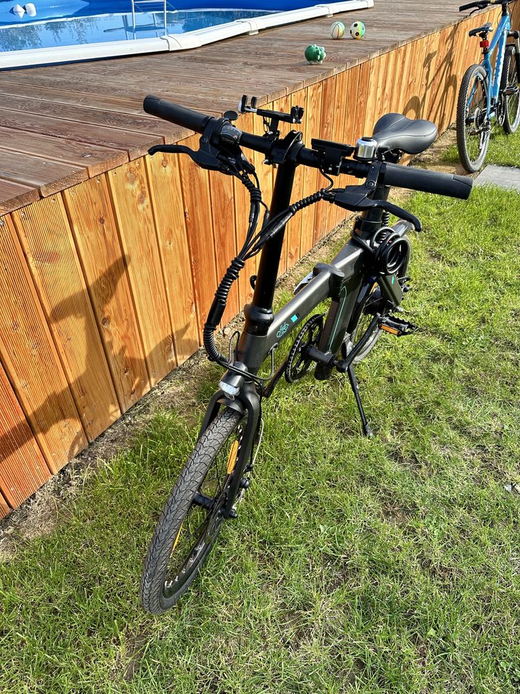 Rower elektryczny Fiido d21 składany, Silnik 250W, Bateria 36V 11,6Ah