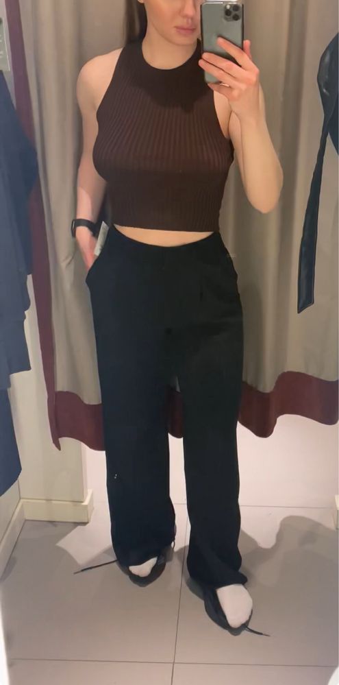 Чорні брюки H&M хс нові