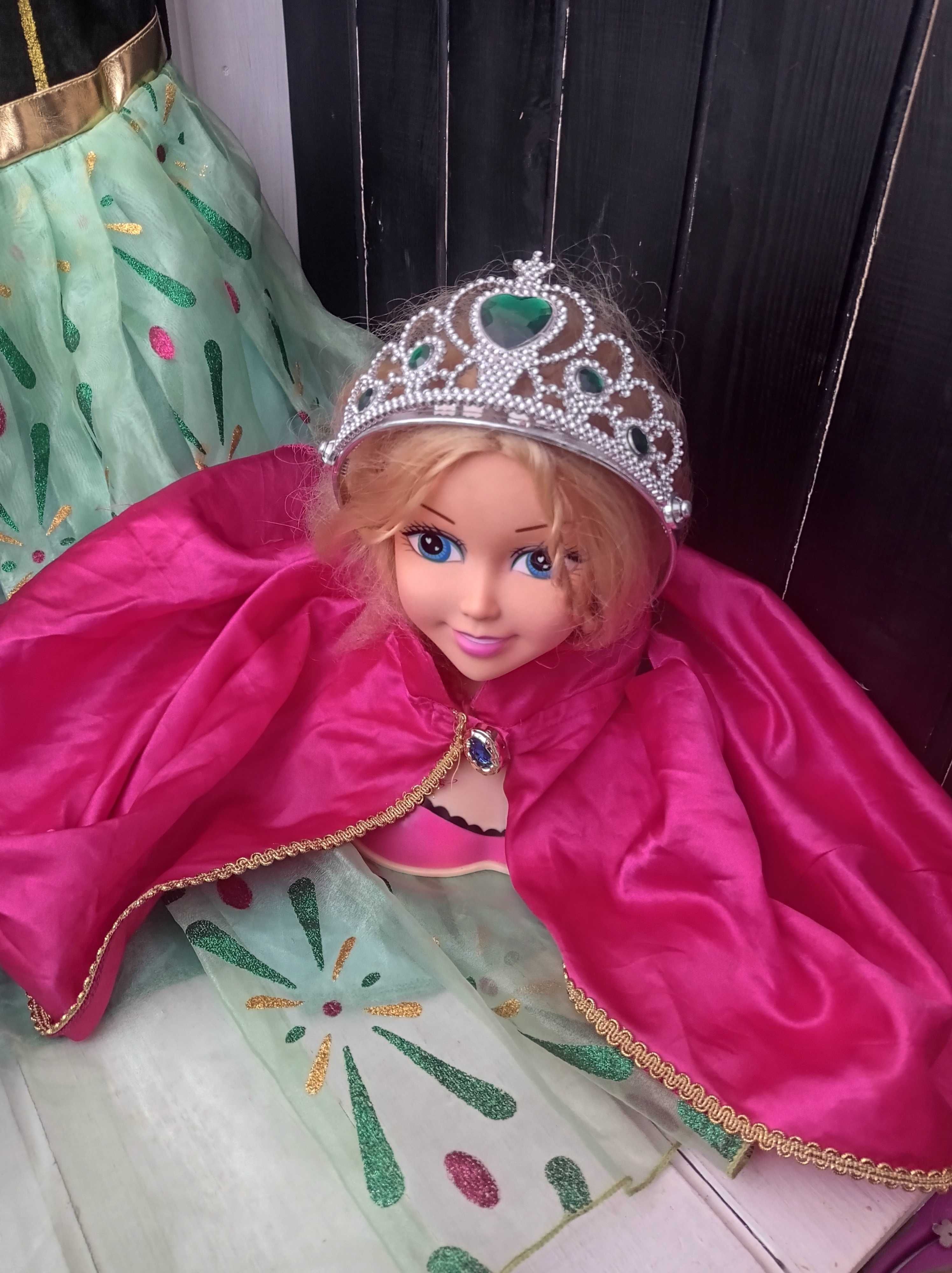 Карнавальний костюм принцеса Анна Холодне серце 5-6 років