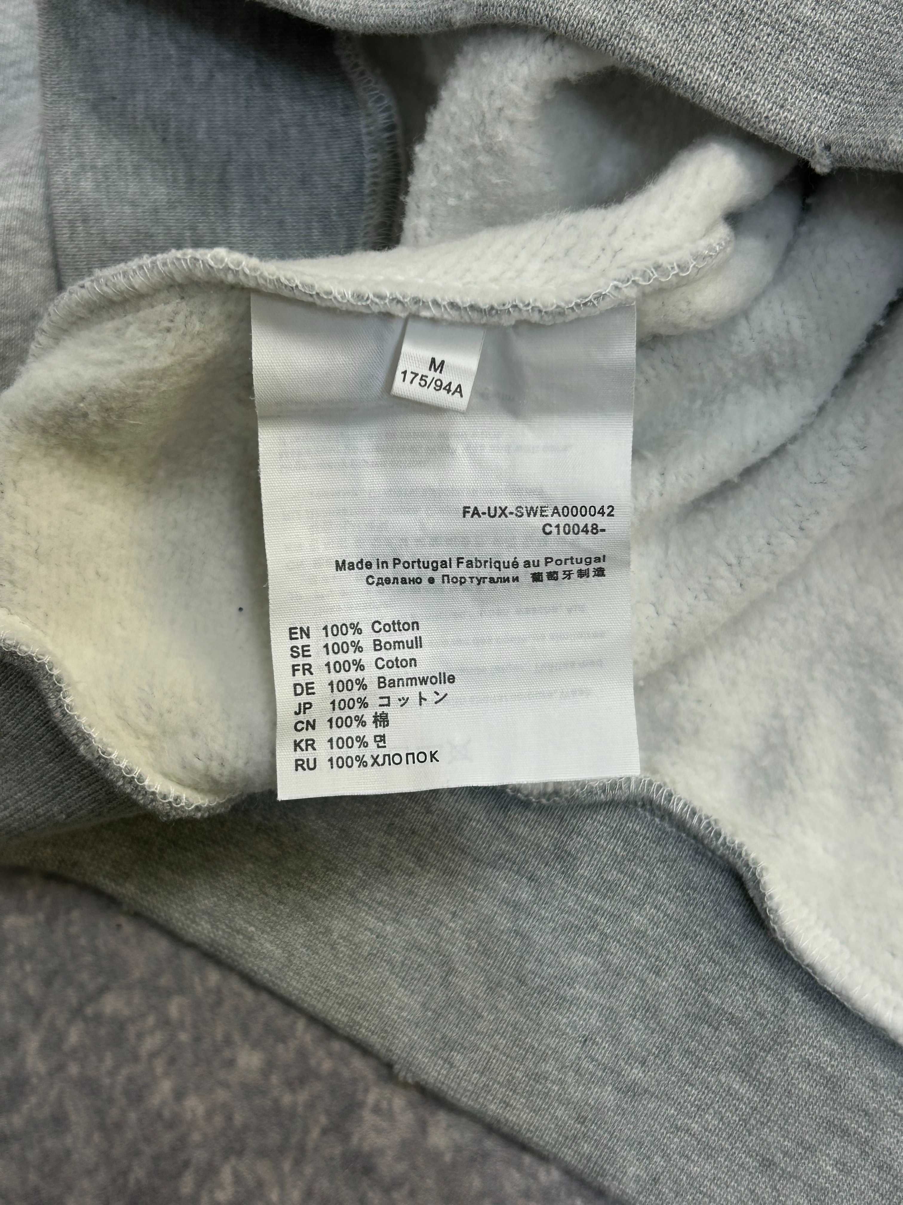 Acne Studios Stockholm 1996 Hoodie худі gray худи сіра кофта М С Л L S