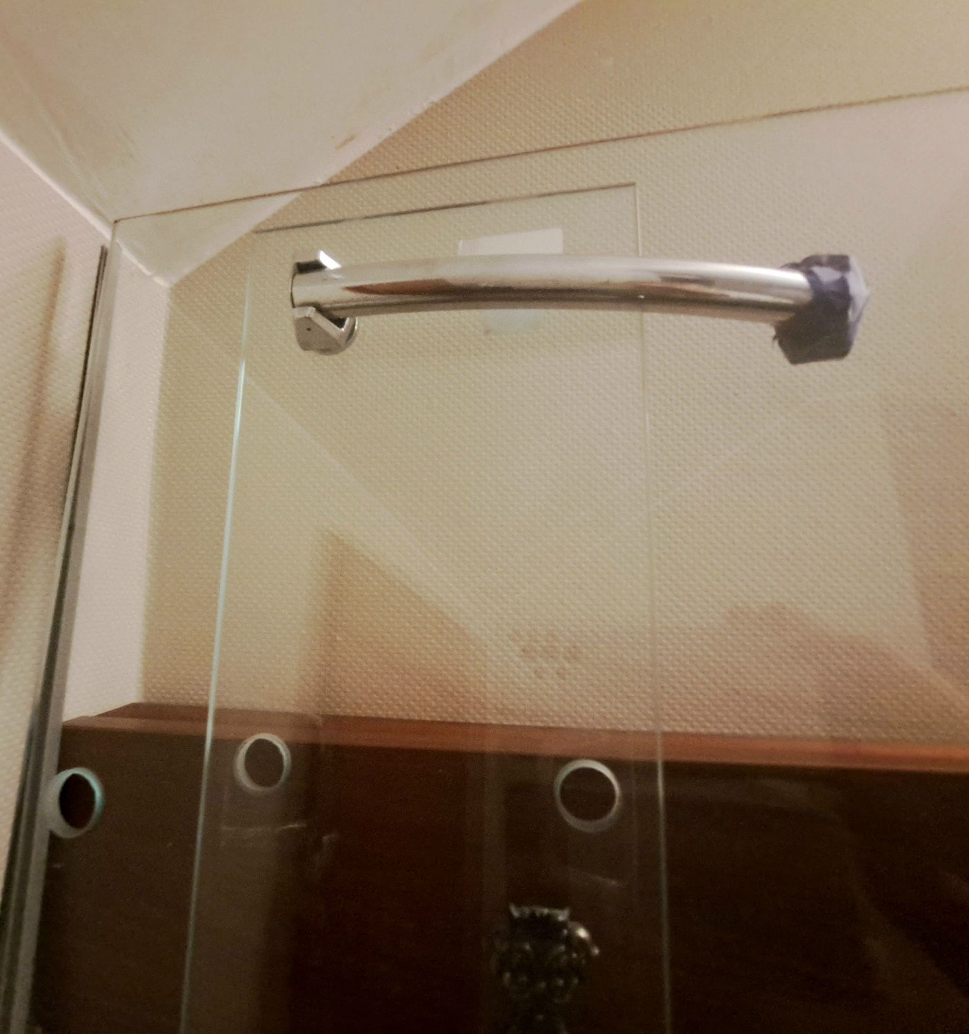 Drzwi do prysznica/szkło hartowane  80x183 łamaneSANPLAST