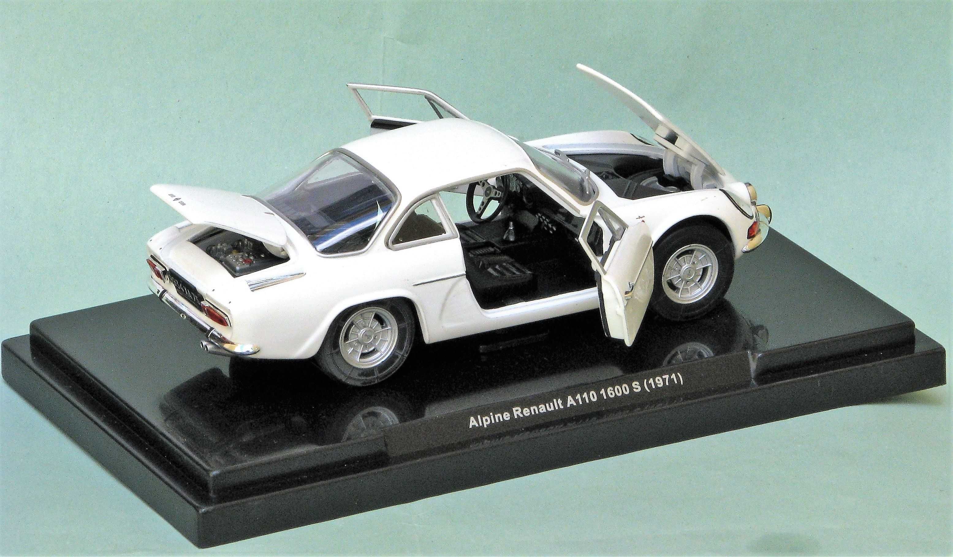Alpine Renault A110 de 1971 em blister 1/24